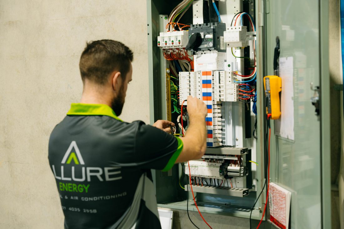Allure electrician on the job