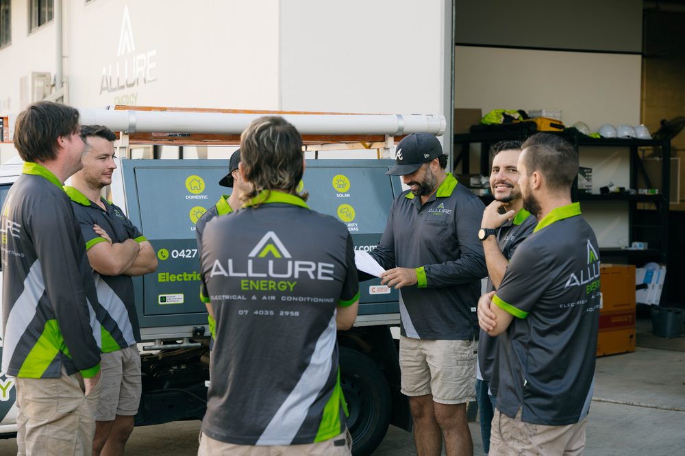 Allure electricians at the beach